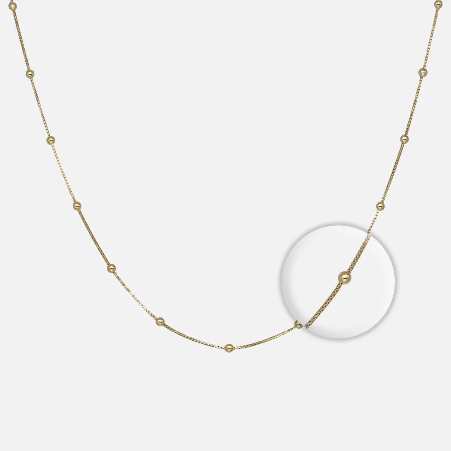 Collar Choker Veneciano con Esferas