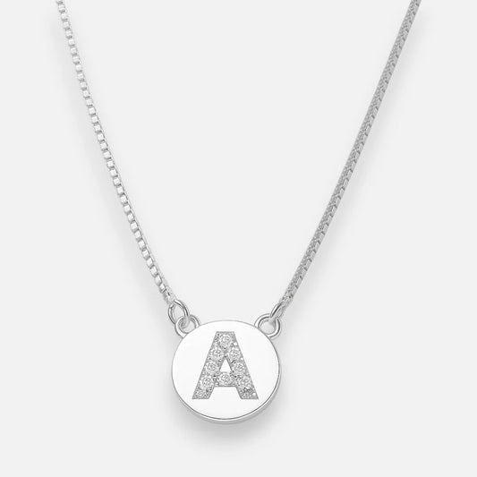 Collar Círculo Letra A Circones