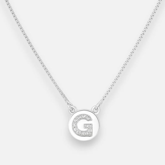 Collar Círculo Letra G Circones