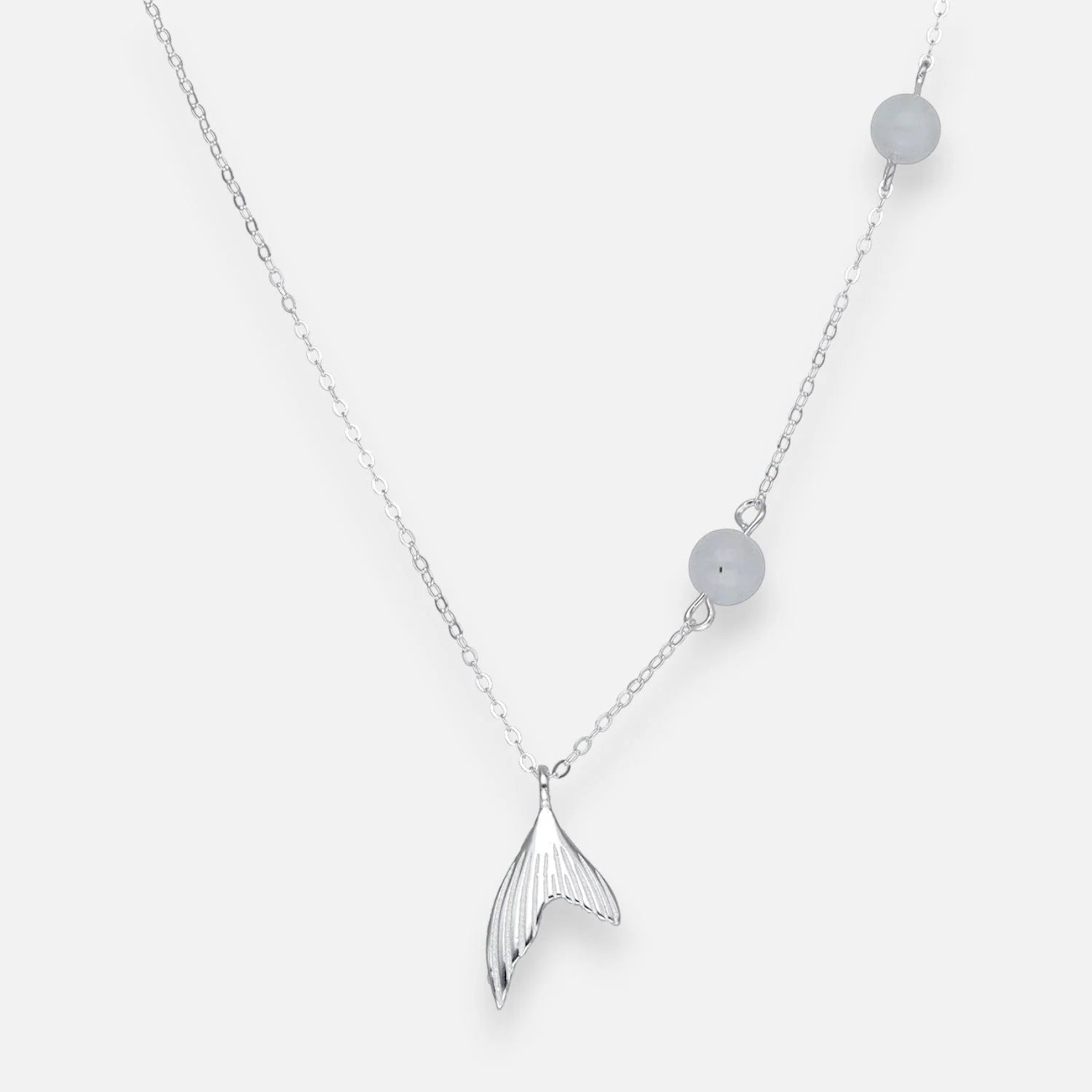 Collar Cola de Ballena Esferas