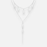 Collar Doble Cascada Rayos