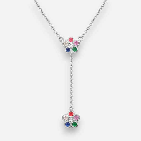 Collar Flores Circones Multicolor