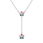 Collar Flores Circones Multicolor