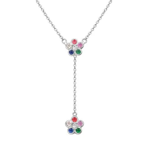 Collar Flores Circones Multicolor