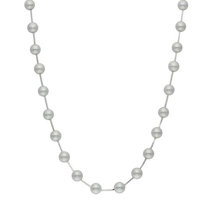 Collar Ajustable Cascada Perlas