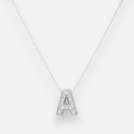 Collar Letra A Circones