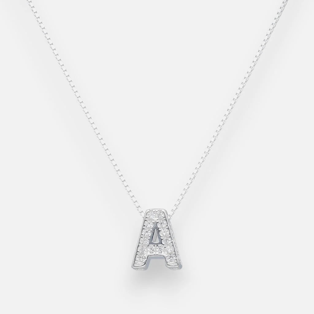 Collar Letra A Circones