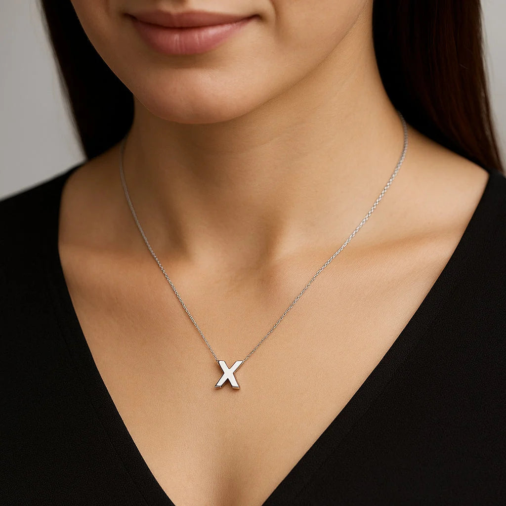 Collar Letra X