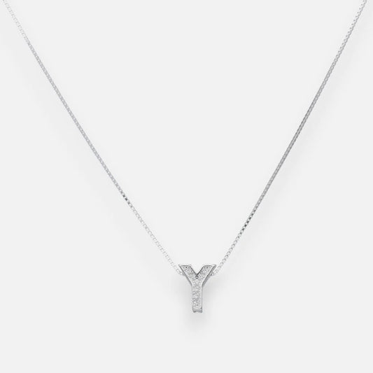 Collar Letra Y Circones
