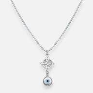 Collar Nudo de Brujas Ojo Turco