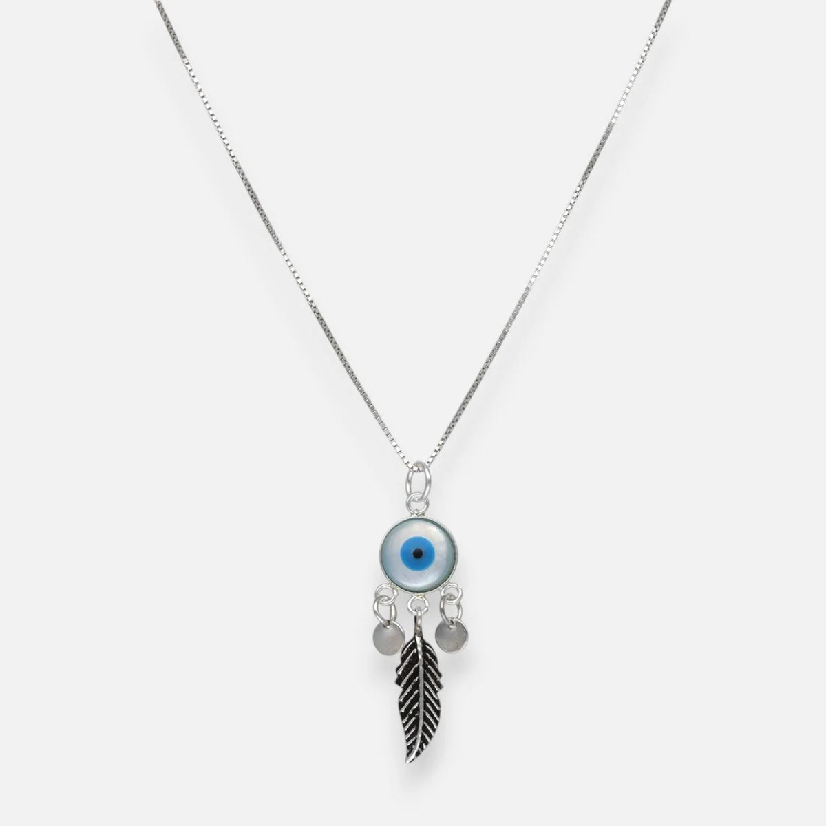 Collar Ojo Turco Nácar