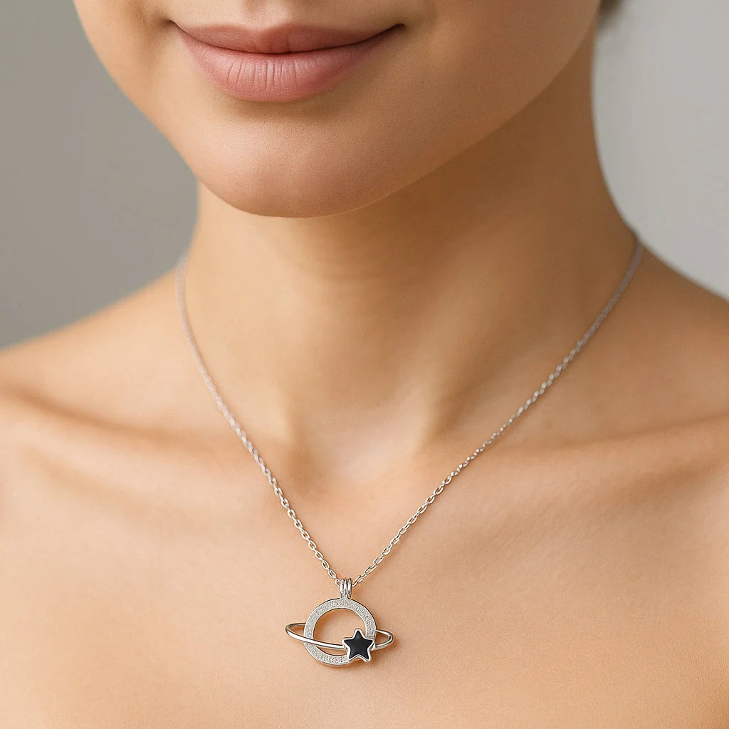 Collar Planeta Estrella Circones