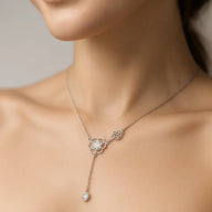 Collar Rosa de Abril Circones