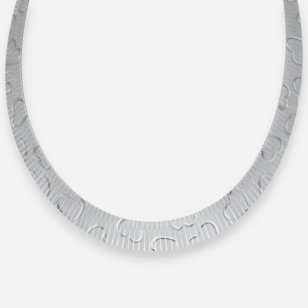 Collar Tiara Cleopatra Corazones Facetados