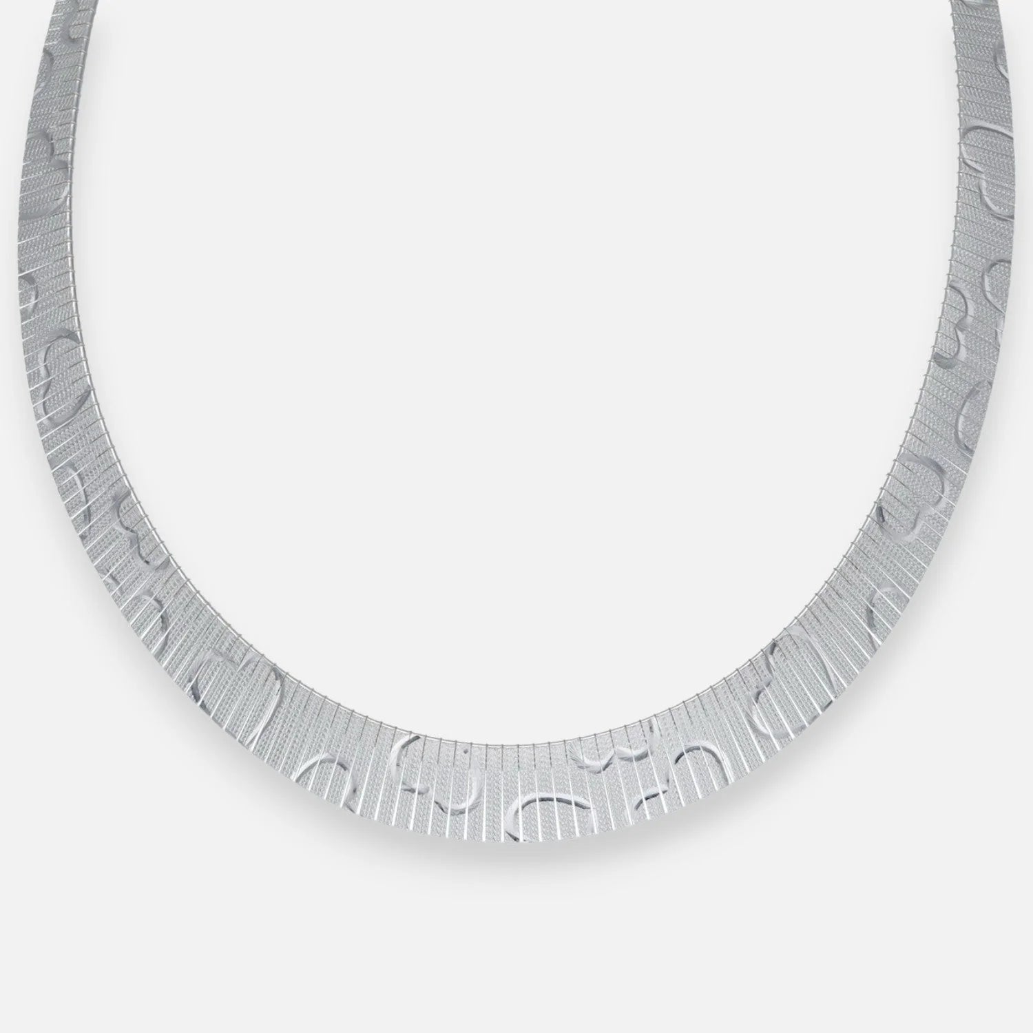 Collar Tiara Cleopatra Corazones Facetados
