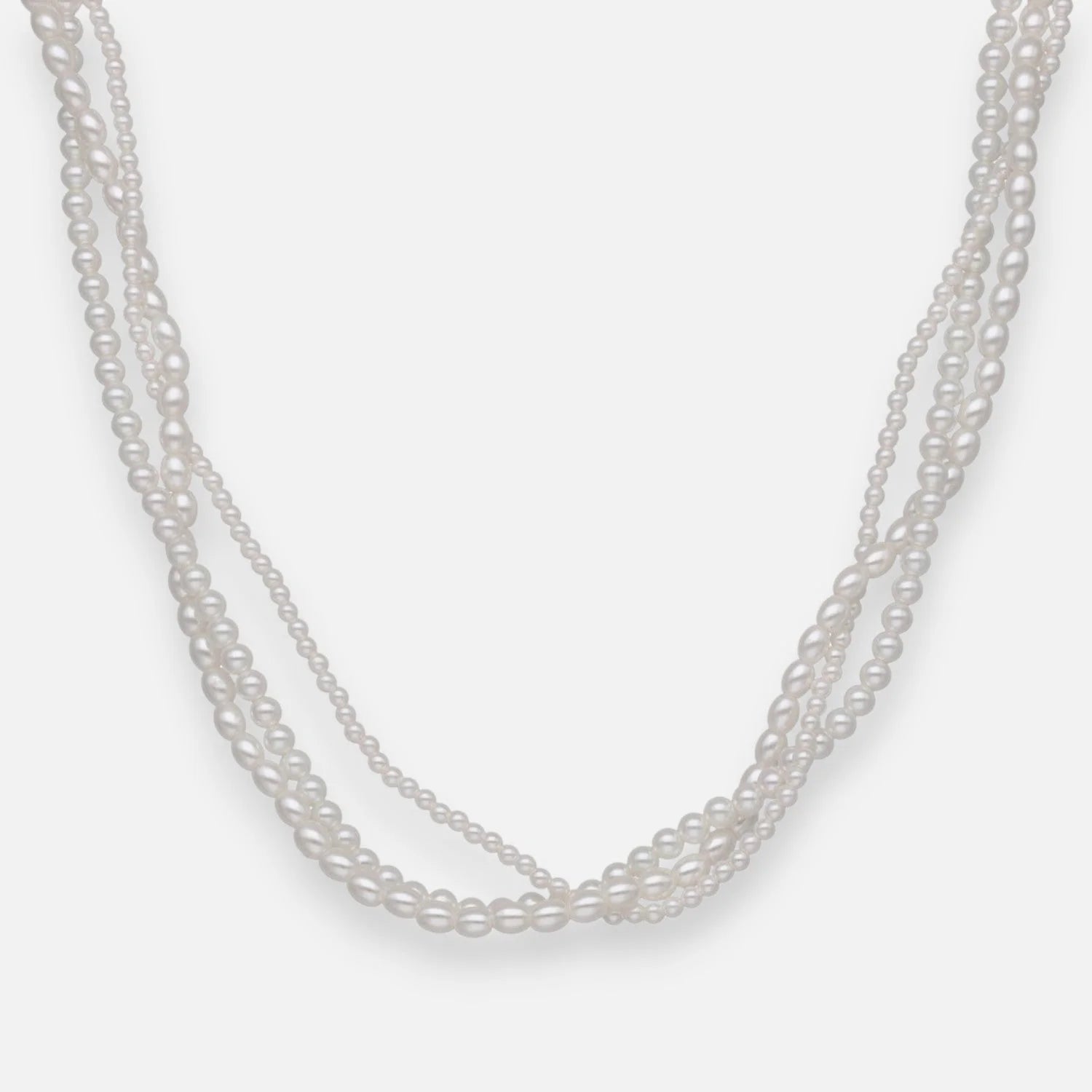 Collar Triple Madre Perla