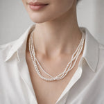 Collar Triple Madre Perla