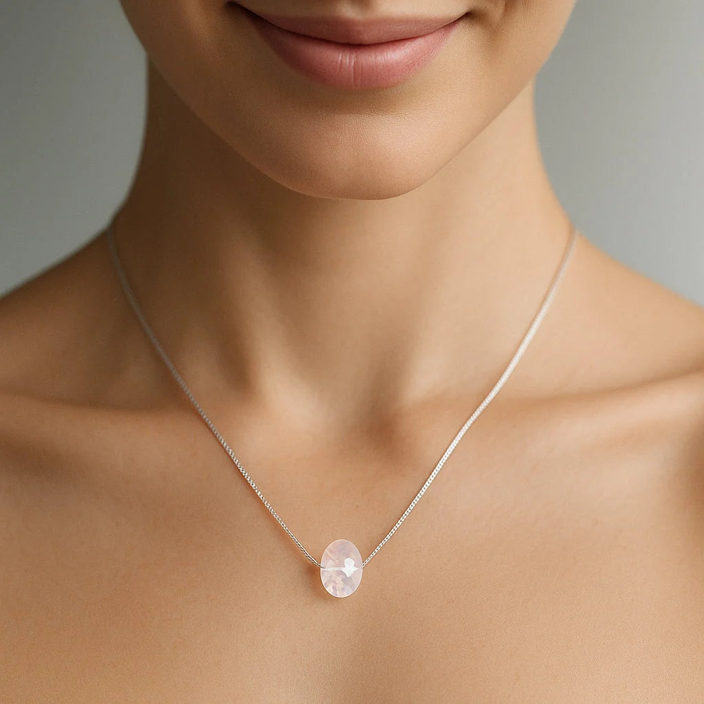 Collar Veneciano Cristal Hecho con Swarovski Tornasol