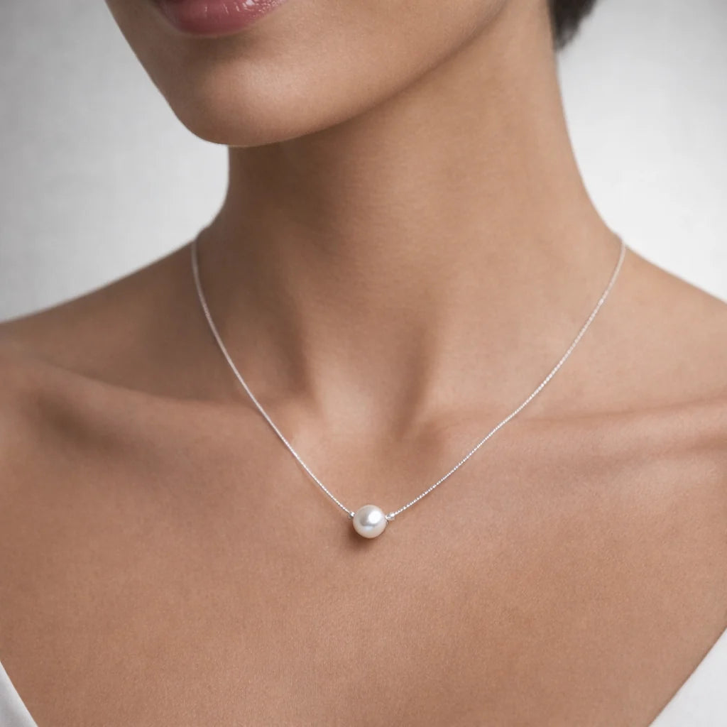 Collar Veneciano Esfera 8 mm