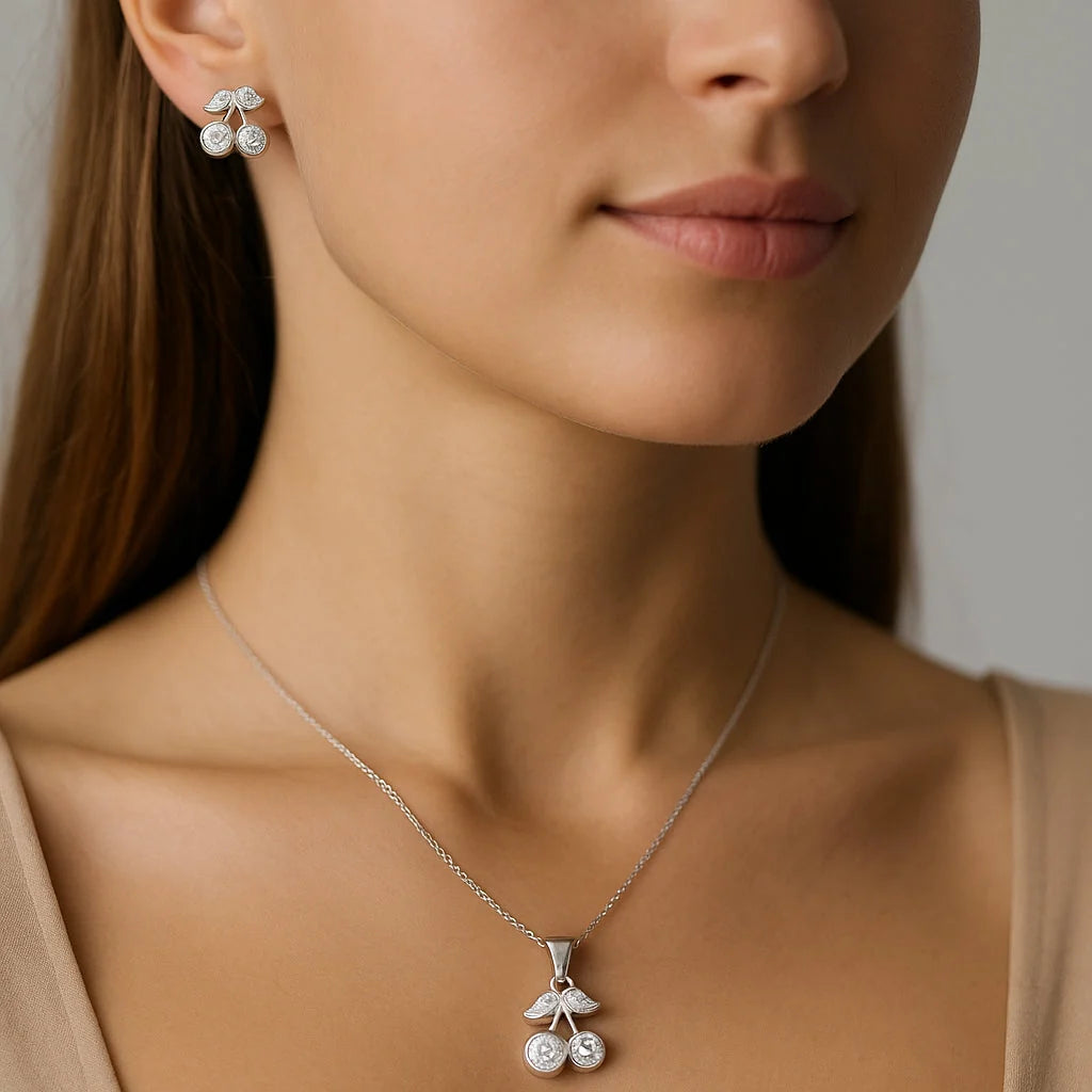 Conjunto Cereza Circones