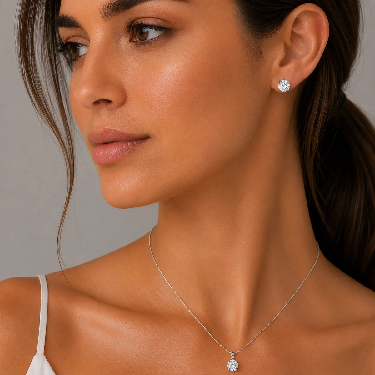 Conjunto Circón 10 mm
