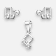 Conjunto con Tope Nota Musical Circones