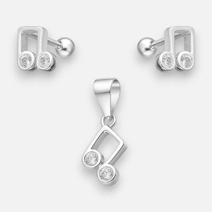 Conjunto con Tope Nota Musical Circones