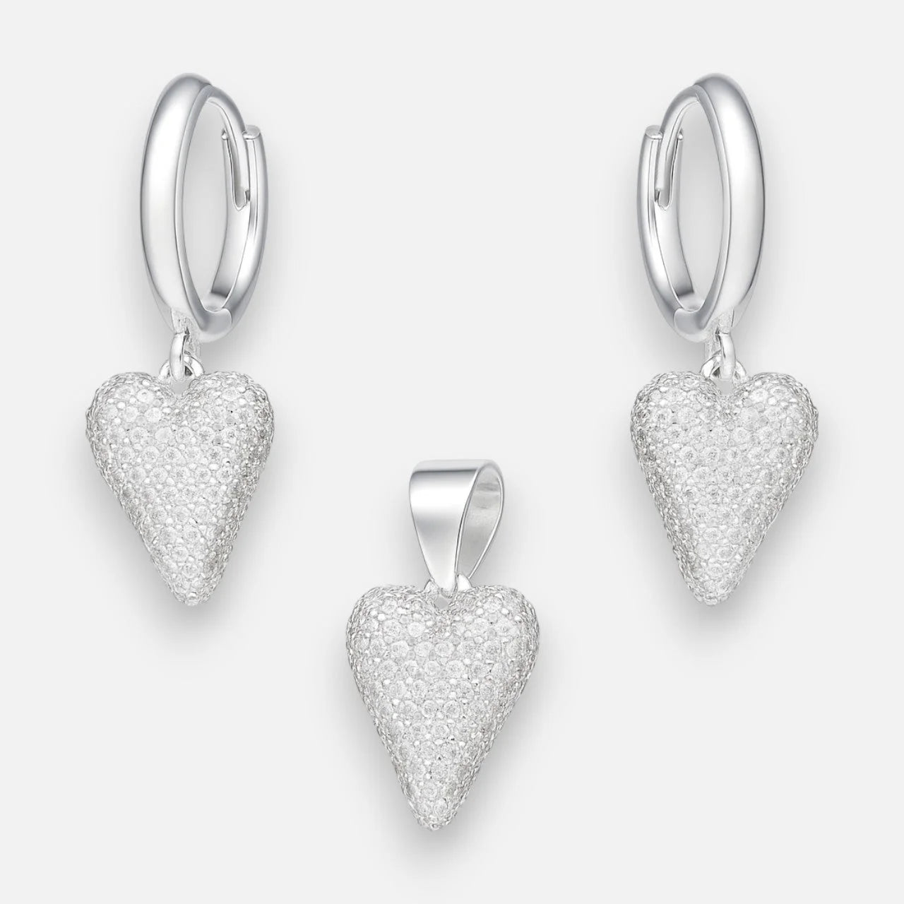 Conjunto Corazón Circones