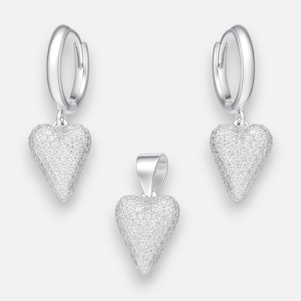 Conjunto Corazón Circones