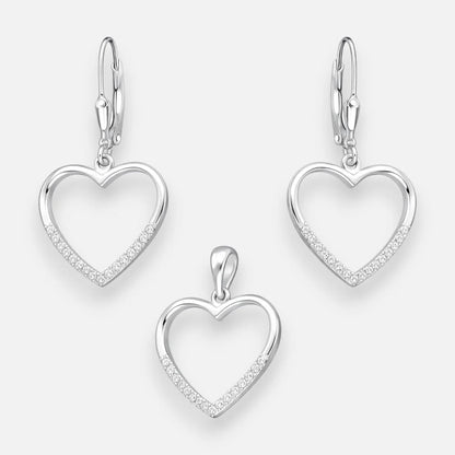 Conjunto Corazón Circones
