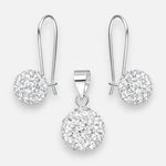 Conjunto Esfera Strass 10 mm