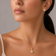 Conjunto Estrella Circón 6 mm