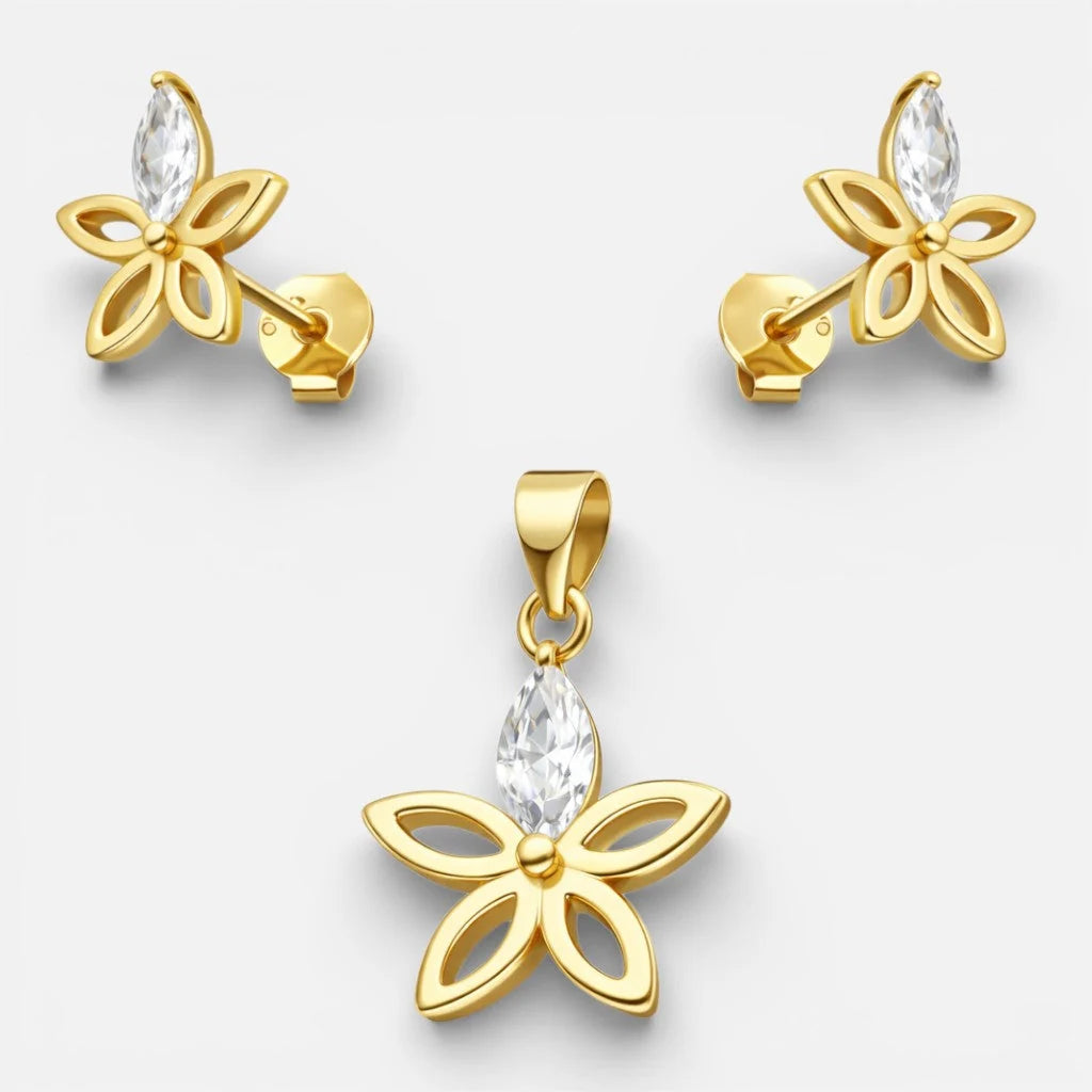 Conjunto Flor Circón