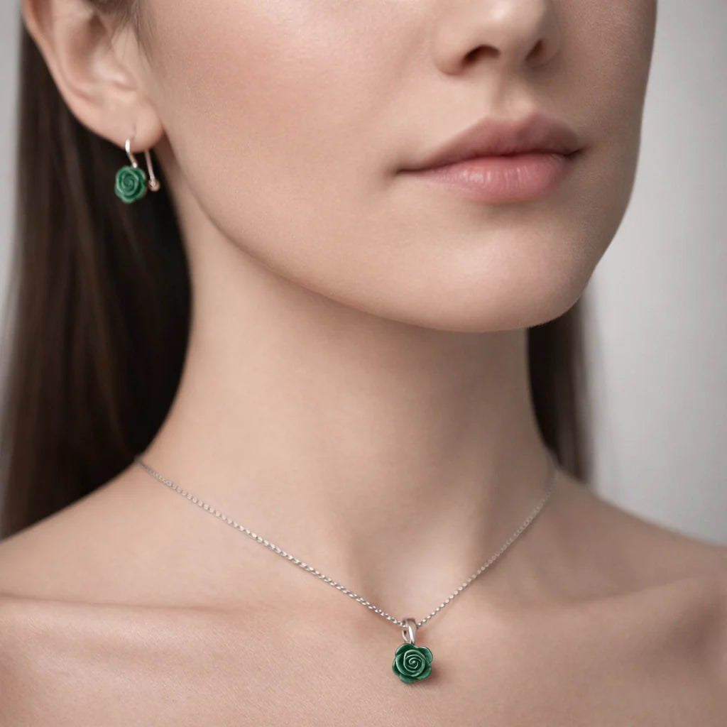 Conjunto Flor Verde
