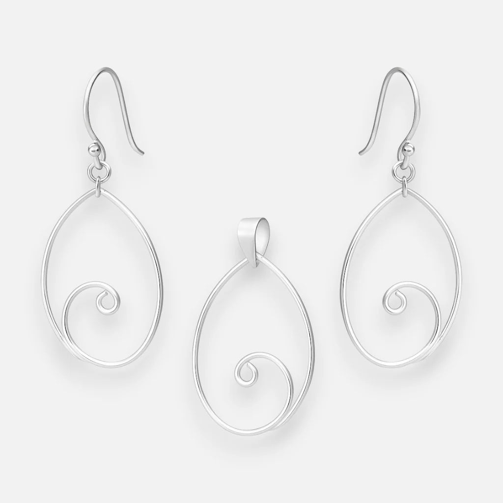 Conjunto Hoja Espiral