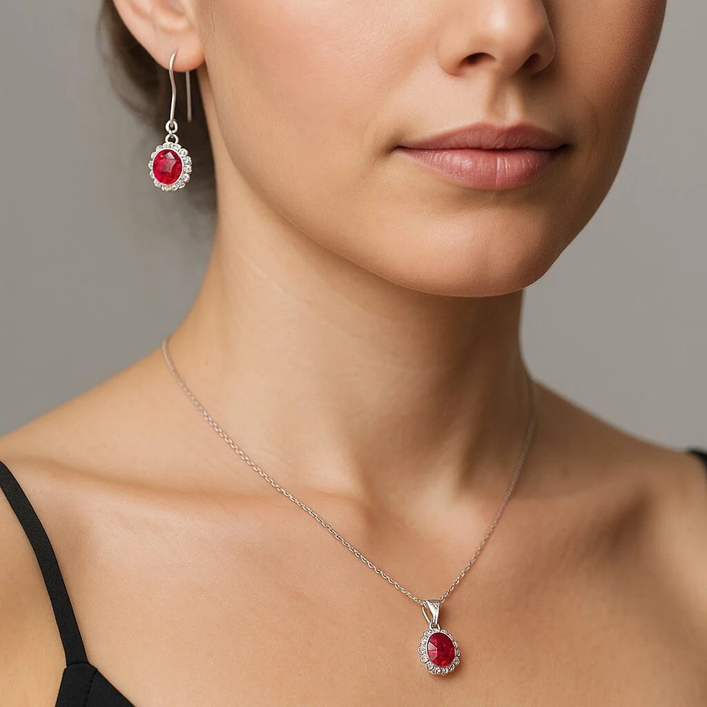 Conjunto Lady Circones Rubí