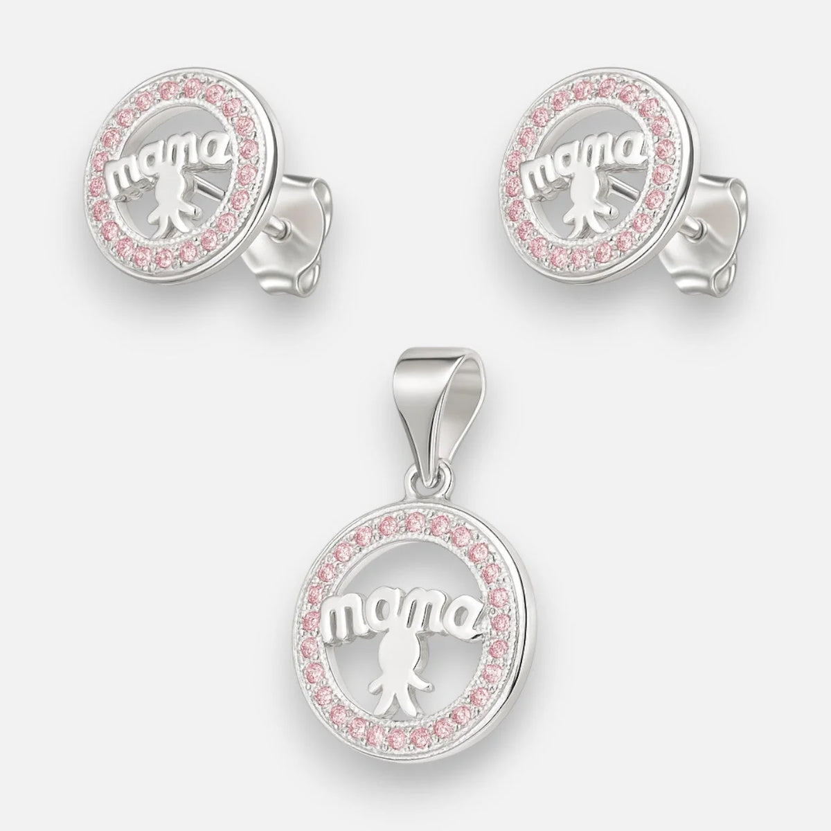 Conjunto Mamá Hijo Circones Rosa Francia