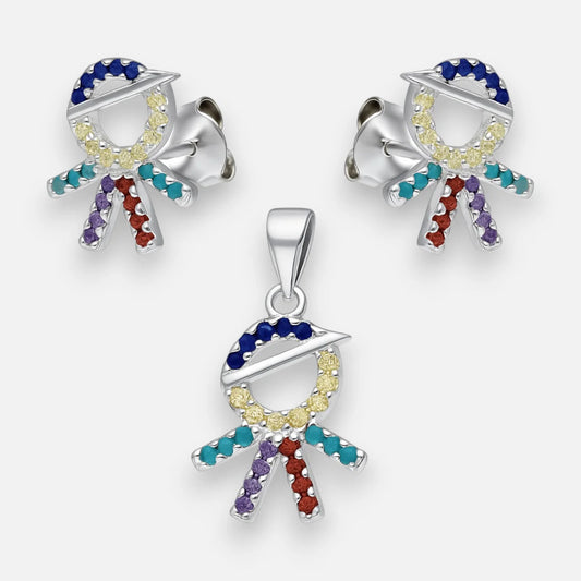 Conjunto Niño Circones Multicolor