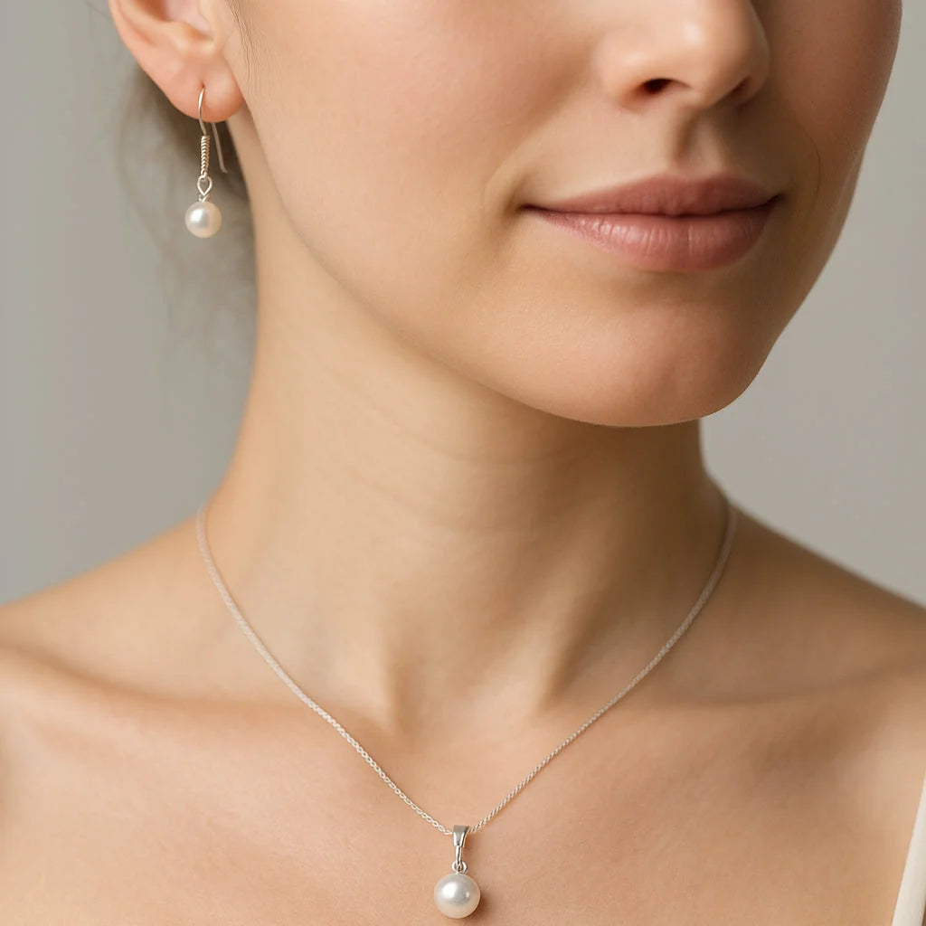 Conjunto Perla 8 mm