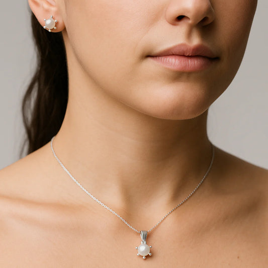 Conjunto Pistilo con Perla 6 mm