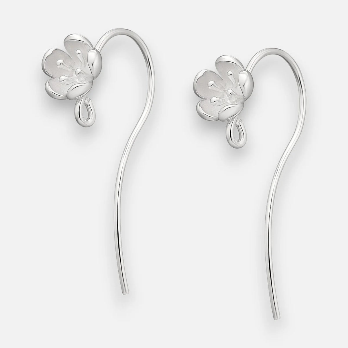 Gancho Para Aros Flor Valor por Par