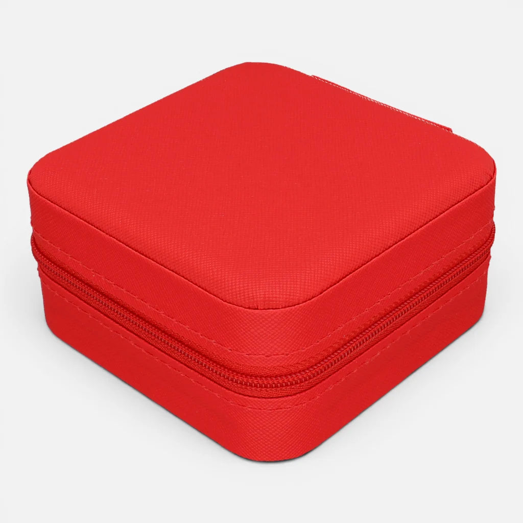 Joyero Organizador Rainbow Collection Rojo