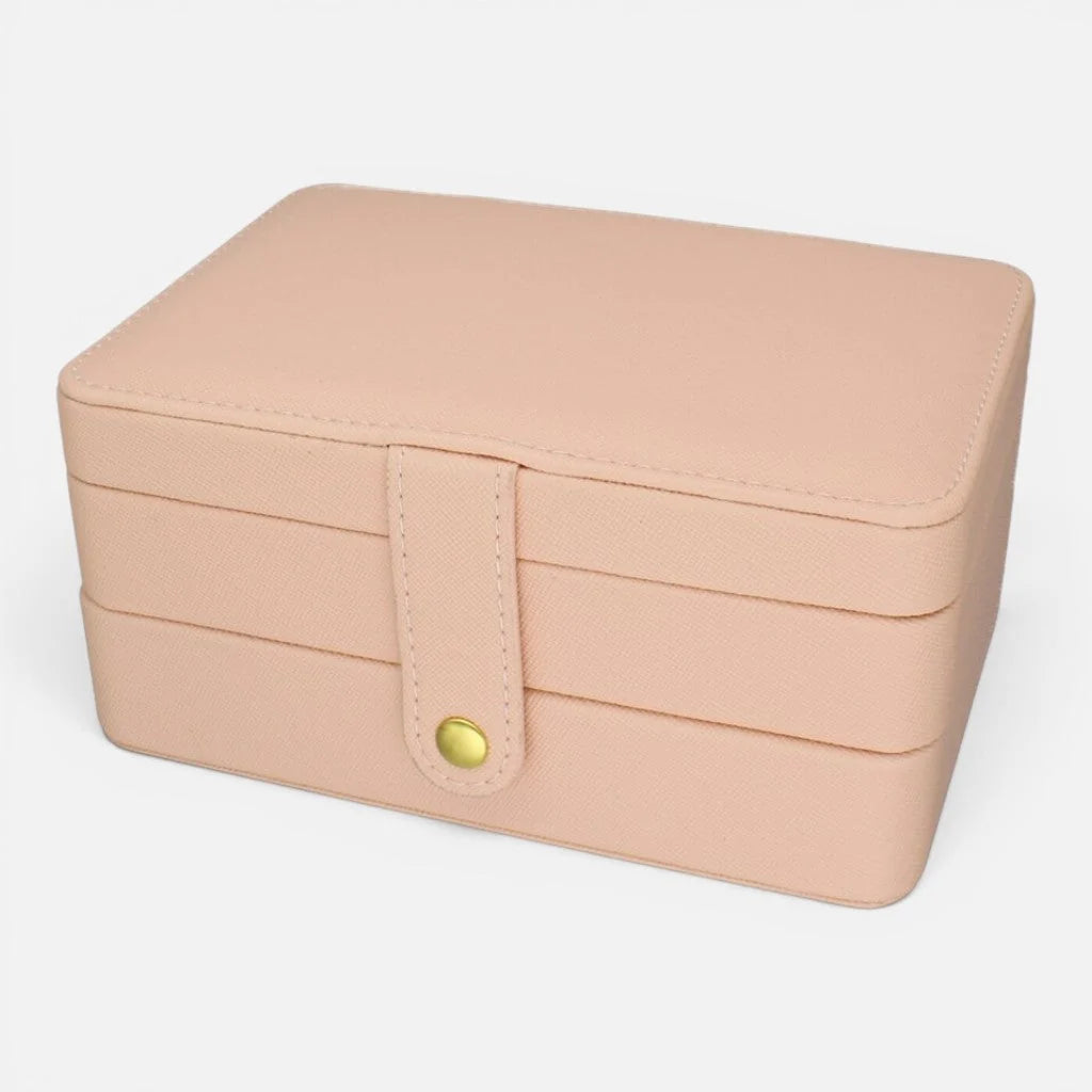 Joyero Organizador Rosa