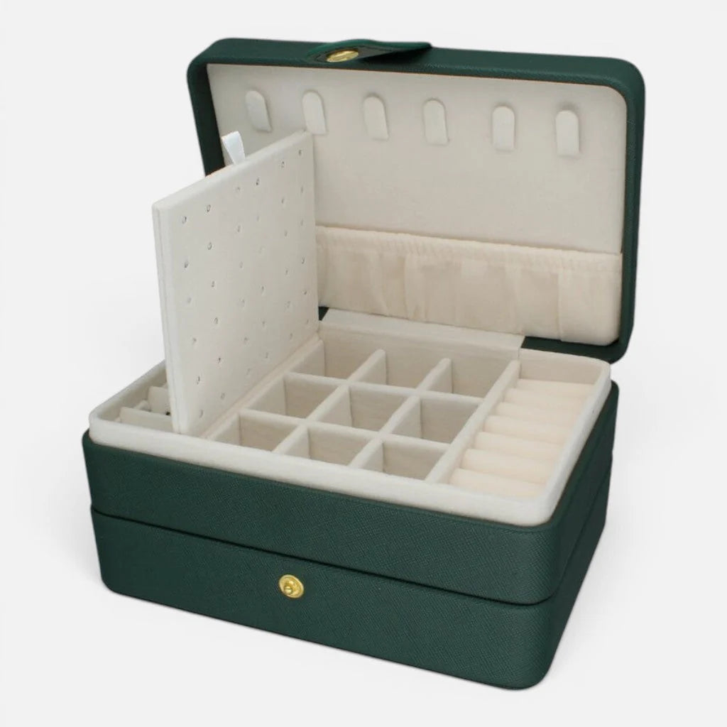 Joyero Organizador Verde Oliva