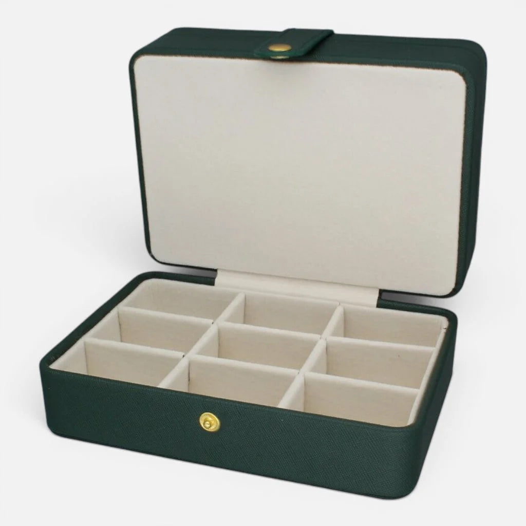 Joyero Organizador Verde Oliva