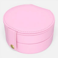 Joyero Rainbow Doble Circular Rosa