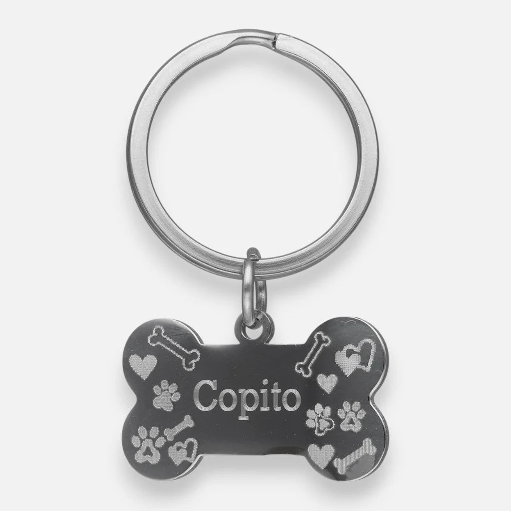 Llavero Huesito Personalizado 21x35 mm