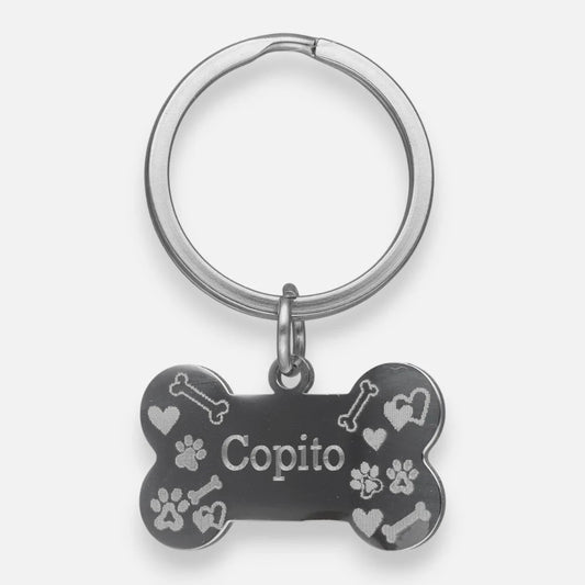 Llavero Huesito Personalizado 21x35 mm