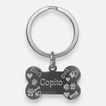 Llavero Huesito Personalizado 21x35 mm