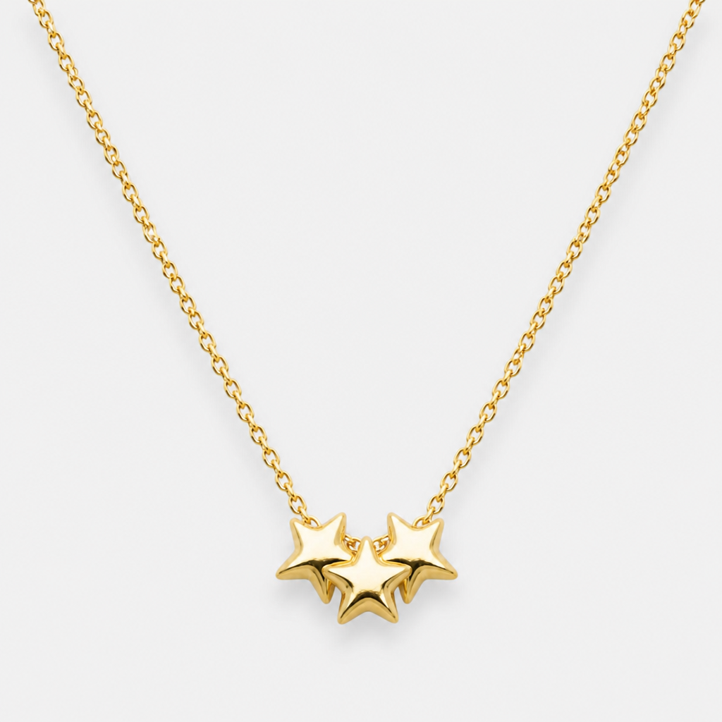 Collar Estrellas Chunky